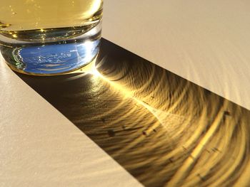 Close-up of drink on table