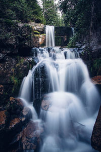 Waterfall in forest