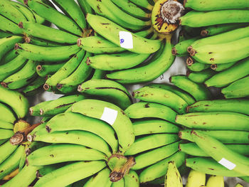 Full frame shot of bananas for sale