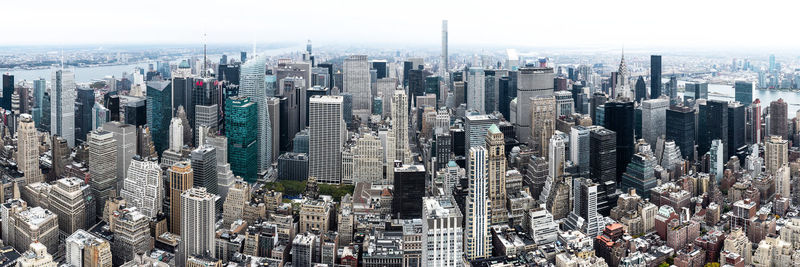 Aerial view of cityscape