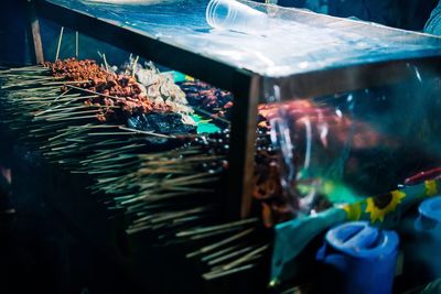 Close-up view of kitchen