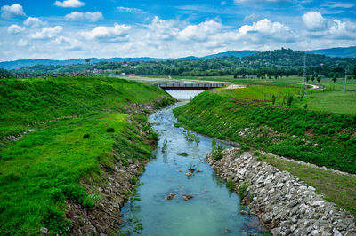 River engineering works for flood protection and hydraulic and reclamation projects 