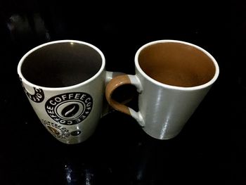 Close-up of coffee on table