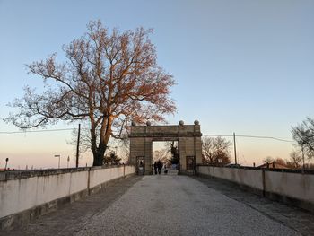 Entrance arch of a castle