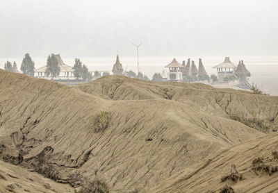 Panoramic view of buildings against sky