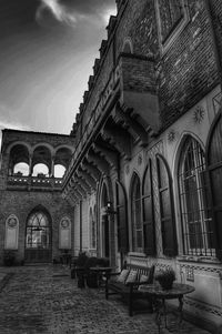 View of historical building