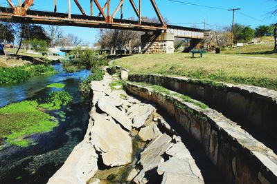 Bridge over river