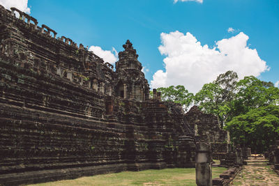 Low angle view of a temple