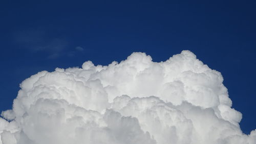 Low angle view of clouds in sky