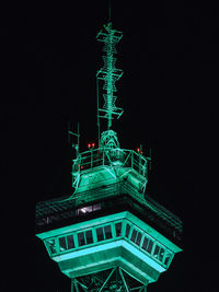 Close up of radio tower berlin