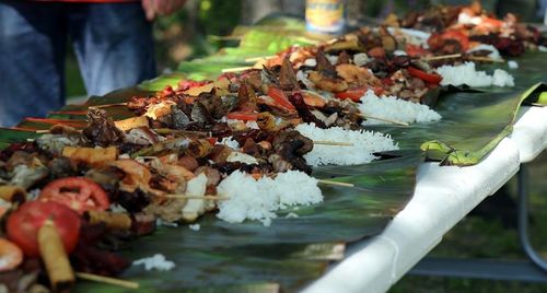 Close-up of food for sale