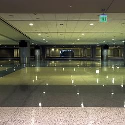 Interior of subway station