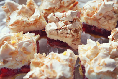 Close-up of dessert in plate