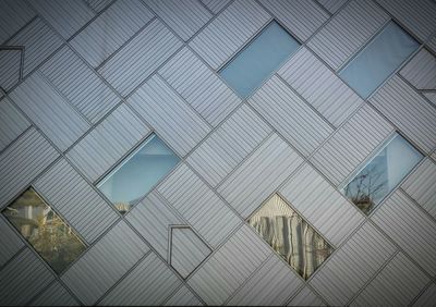 Low angle view of modern building