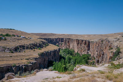 Ihlara vadisi or ihlara valley, a popular attraction in aksaray anatolia turkey