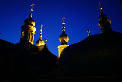 Low angle view of buildings against sky