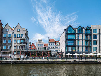 Buildings at waterfront