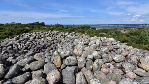 Rocks on beach