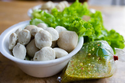 Close-up of food in bowl