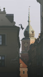 Low angle view of church