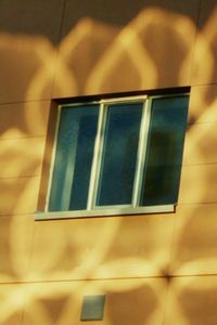 Reflection of building on floor