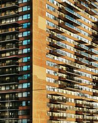 Full frame shot of apartment building