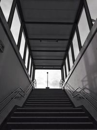 Low angle view of stairs