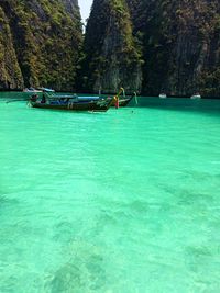 Scenic view of calm sea