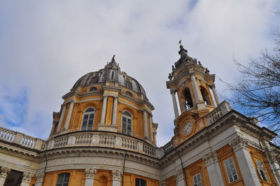 Low angle view of cathedral against sky