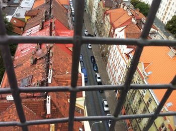 Close-up of chainlink fence