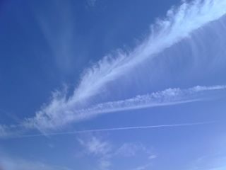 blue, sky, beauty in nature, cloud - sky, tranquility, scenics, tranquil scene, low angle view, nature, cloud, sky only, cloudscape, idyllic, cloudy, backgrounds, outdoors, no people, day, majestic, full frame