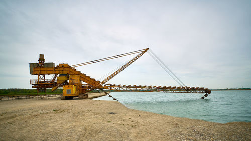 Bucket chain excavators in bavaria in germany