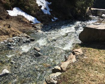 Low section of person in water