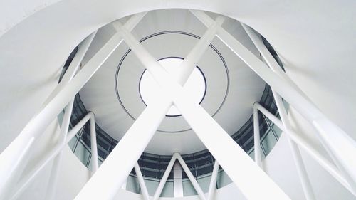 Low angle view of modern building