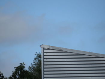 Low angle view of building against sky