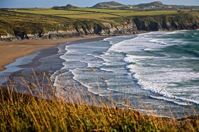 Scenic view of beach