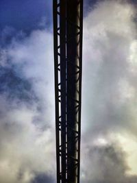 Low angle view of built structure against sky