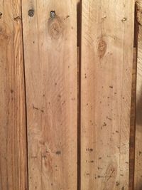 Close-up of wooden door
