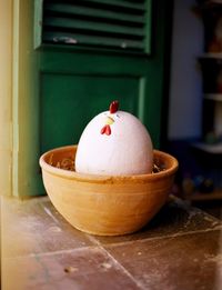 Close-up of fruit on table