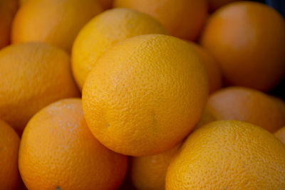 Full frame shot of oranges