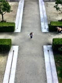 Woman in grass