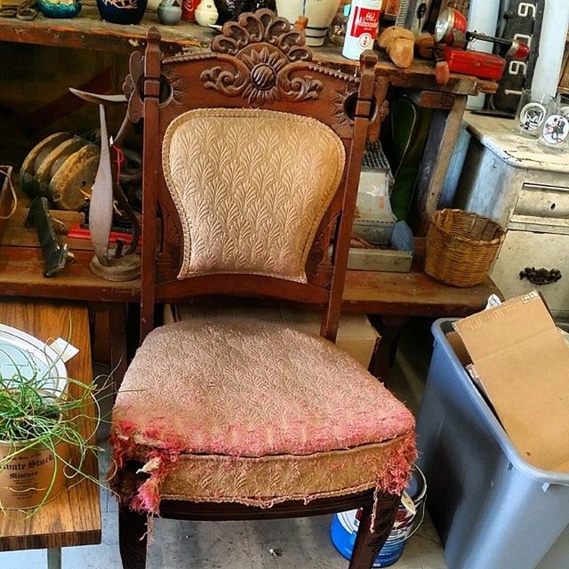 chair, table, indoors, still life, variation, large group of objects, no people, group of objects, absence, furniture, retail, wood - material, close-up, basket, seat, choice, hanging, day, potted plant, abundance