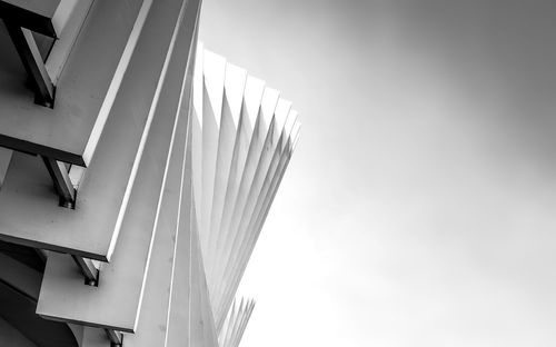 Low angle view of building against sky