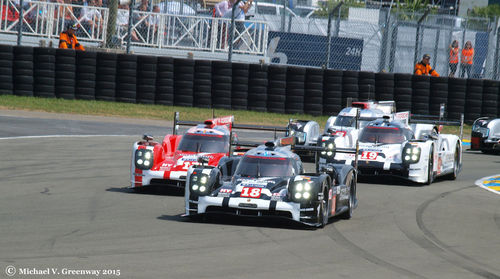 Cars moving on floor