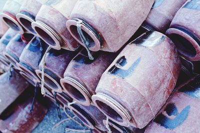 Close-up of rusty metal