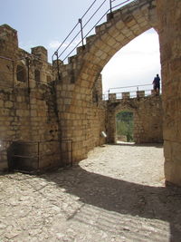 View of historic building against sky