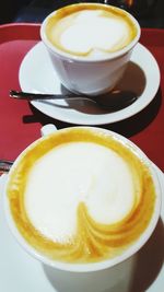 Close-up of coffee cup