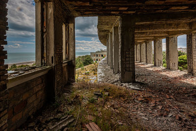 Abandoned summer camp