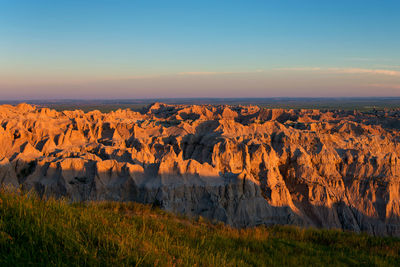 Panoramic view of landscape against sky