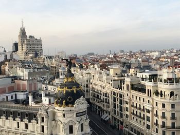 Cityscape against sky